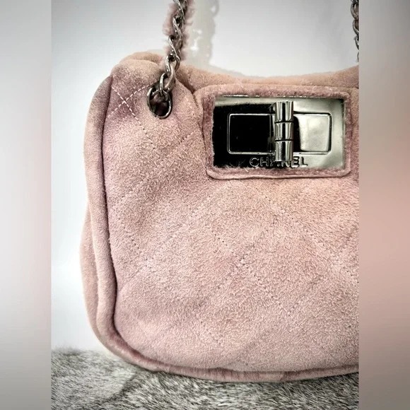 CHANEL Shearling Quilted Mademoiselle Tote - Picture 5 of 15